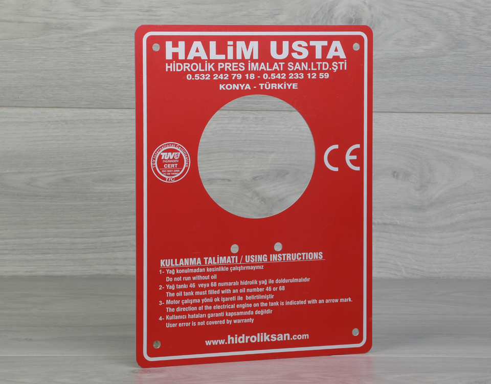 Anodized Aluminum Panel Label_2