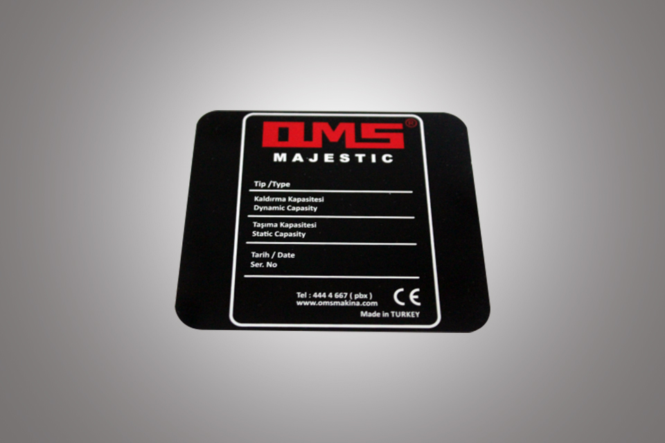 Anodized Aluminum Panel Label_3